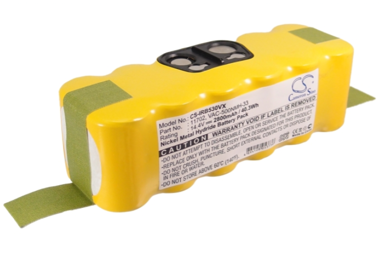 Compatible Battery iRobot | Ni-MH | 2800 mAh | 40.32Wh | 14.4V | IRB530VX