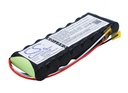 Batterie Compatible Datex Ohmeda | Ni-MH | 2500 mAh | 24,00 Wh | 9,6 V | DHP377MD