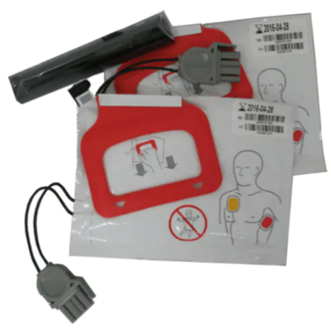 Physio-Control CHARGE-PAK Quickpak Batería de carga y juego de electrodos adultos (copia)