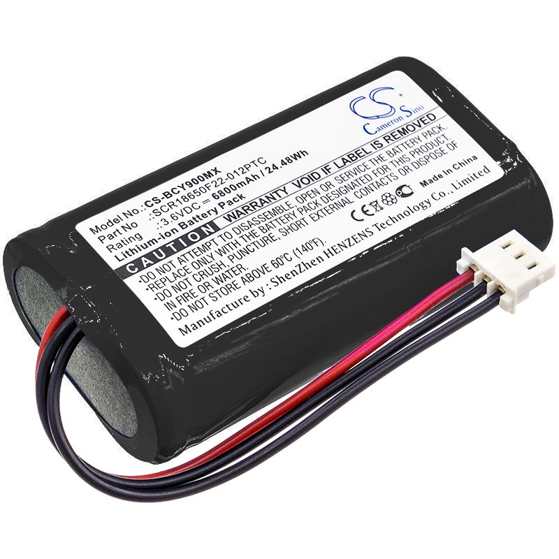 Bateria Compatível Bionet | Li-ion | 6800 mAh | 24,48 Wh | 3,6 V | BCY900MX