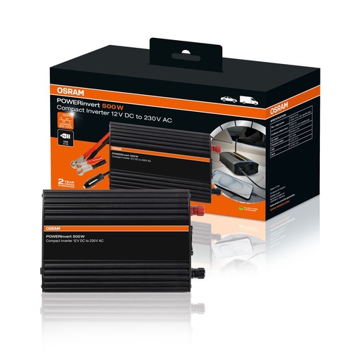 [OS OEINVU500] Inversor de Onda Modificada 12V DC 500W OSRAM POWERinvert