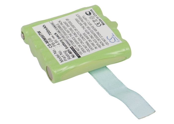 [MIM99TW] Batteria Compatibile Walkie | Midland | Reer | Alan | Ni-MH | 700 mAh | 3,36 Wh | 4,8 V | MIM99TW