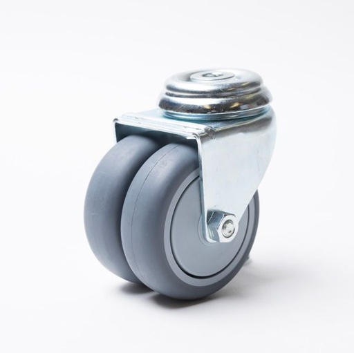 [3016] Swivel caster wheel without brake : Arjo Compatible