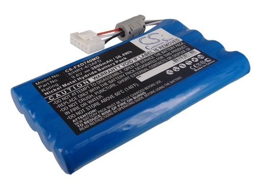 [4100] Compatible Fukuda Battery | Ni-MH | 3800 mAh | 36.48 Wh | 9.6 V | FXD740MD