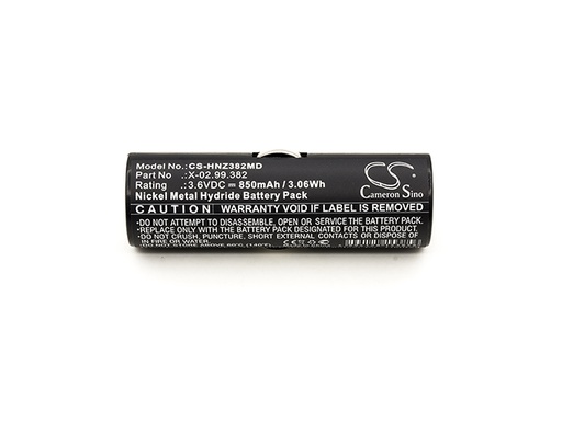 [4120] Batteria Compatibile Heine | Ni-MH | 850 mAh | 3,06 Wh | 3,6 V | HNZ382MD
