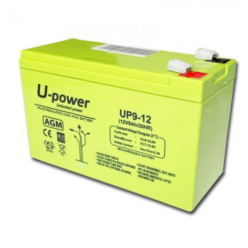 [UP9-12] UP9-12 | Battery U-power | 12V | 9Ah | AGM
