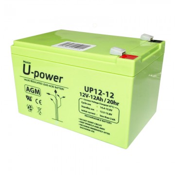 [UP12-12] UP9-12 | Batería U-power | 12V | 9Ah | AGM (copia)