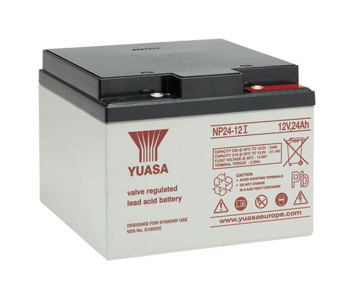 [NP24-12] NP24-12 | Yuasa Battery | AGM | 12V | 24Ah 
