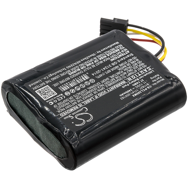 PCL200MX | Batería Compatible Physio-Control | Li-ion | 3400 mAh | 37.74 Wh | 11.1V
