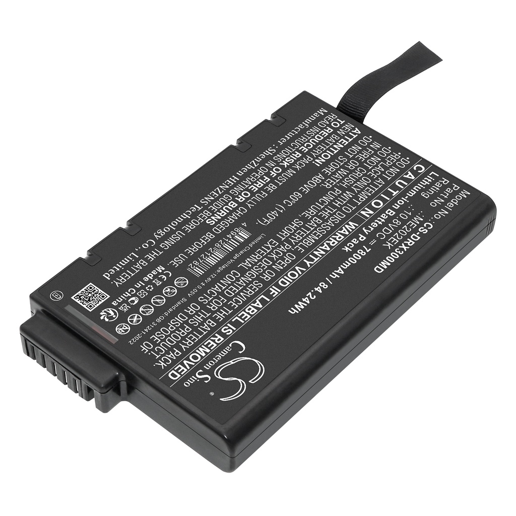 DRX300MD | Batería Compatible Drager | Oxylog 3000 | Li-ion | 7800 mAh | 84.24 Wh | 10.8V