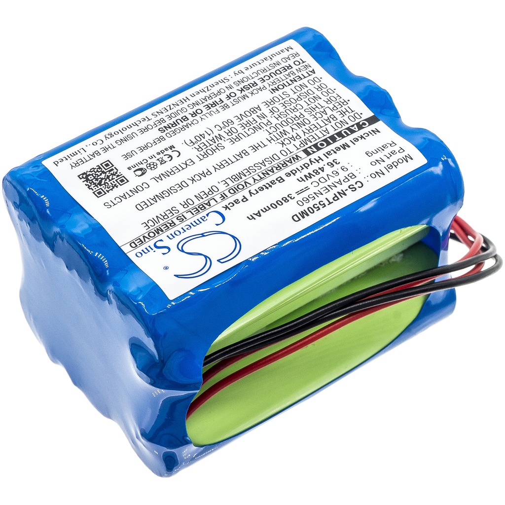 NPT550MD | Batería Compatible | Nellcor | Ni-MH | 3800 mAh | 36.48 Wh | 9.6V