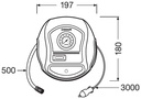 Compresor de Aire OSRAM TYREinflate 200 | Inflador de Neumáticos con Cable