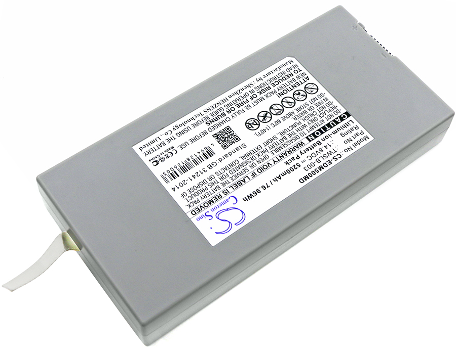 Batería Compatible | Li-ion | 5200 mAh | 76.96 Wh | 14.8V | EDM500MD
