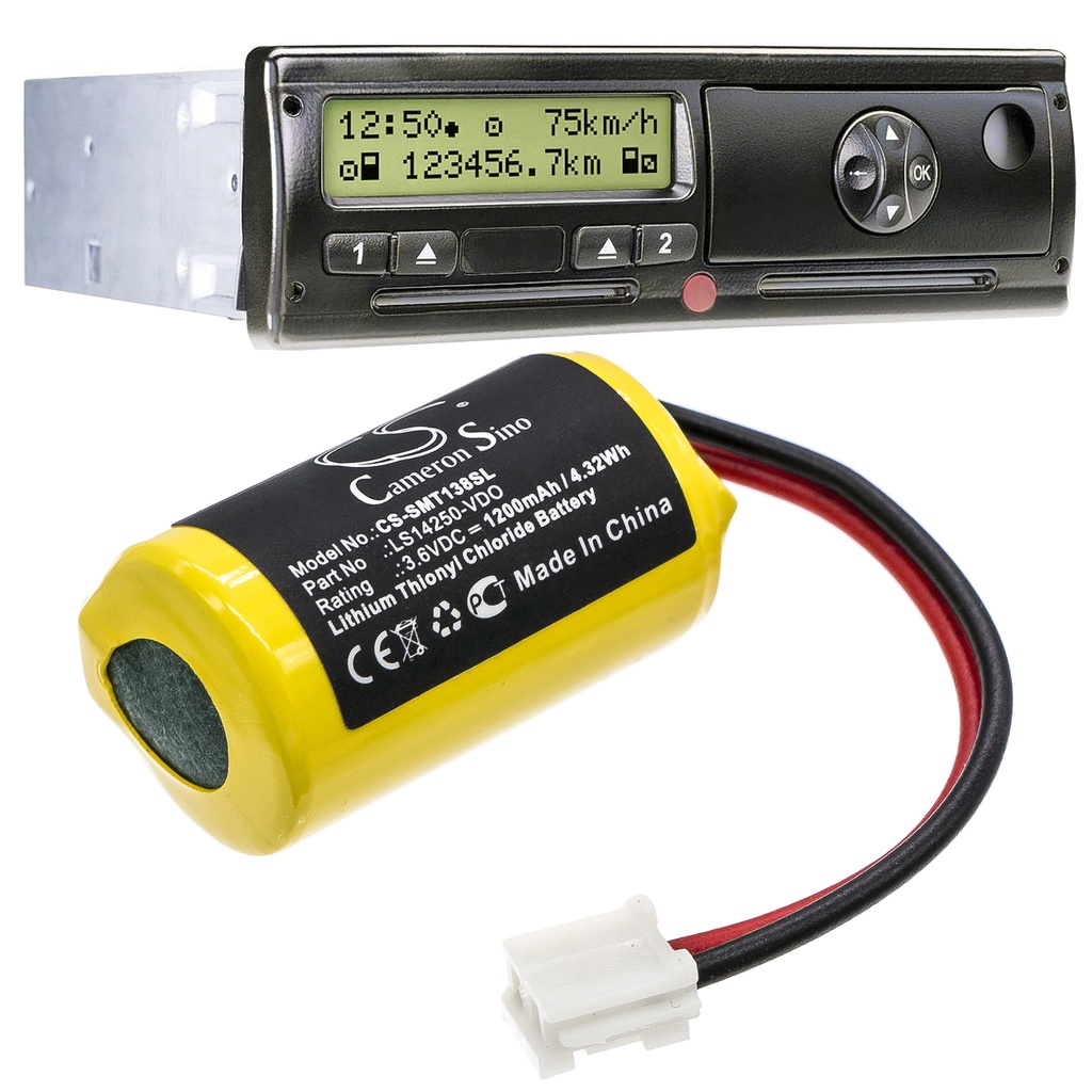 Batería Compatible PLC Siemens |  |  Li-SOCI2 | 1200 mAh | 4.32Wh | 3.6V