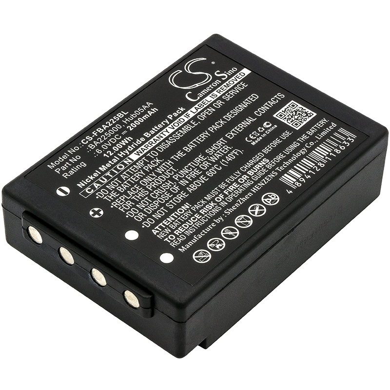 CS-FBA225BL | Batería Compatible HBC | Ni-MH | 2000 mAh | 12.00Wh | 6.0V