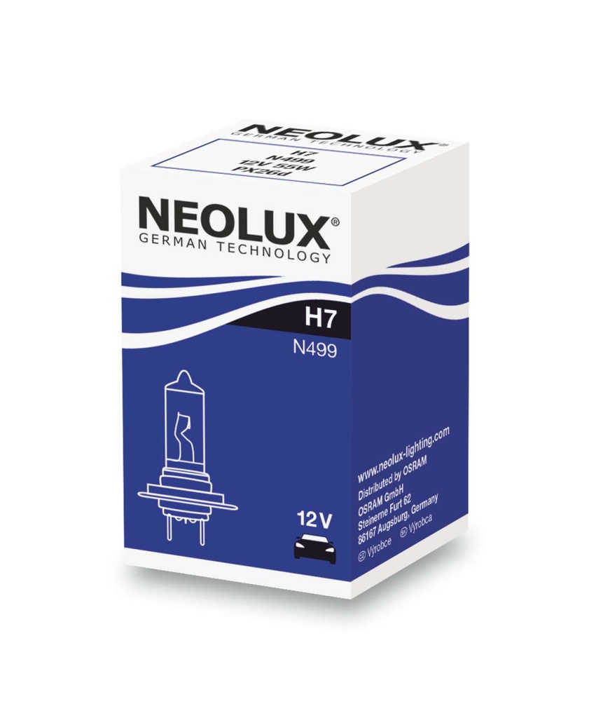 Neolux H7 12V 55W PX26d 1 unidad
