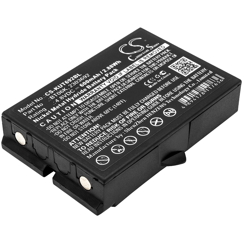 Batería Compatible IKUSI TM70 | Ni-MH | 600 mAh | 2.88Wh | 4.8V | KUT692BL