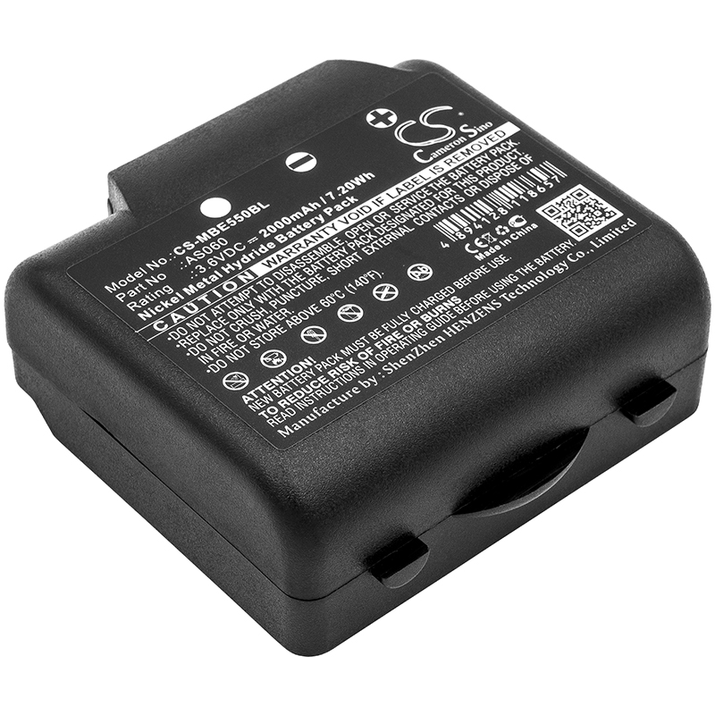 Bateria Compatível IMET | Ni-MH | 2000 mAh | 7.20Wh | 3.6V | MBE550BL