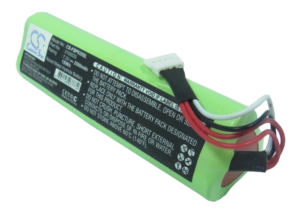 Batería Compatible Fluke | Ni-MH | 2500 mAh | 18.00Wh | 7.2V | FBP035SL