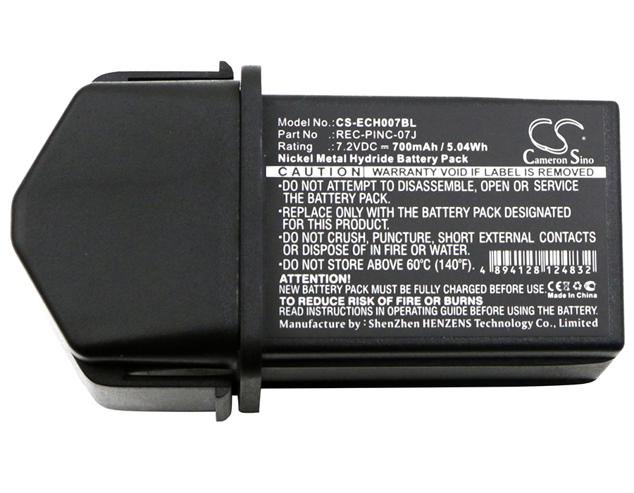 Bateria Compatível | Elca | Ni-MH | 700 mAh | 5.04Wh | 7.2V | ECH007BL