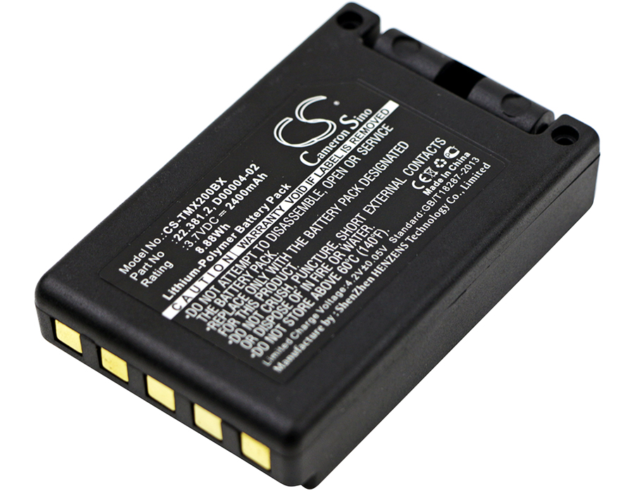 TMX200BX | Batería Compatible | Tele Radio | Li-ion | 2400 mAh | 8.88 Wh | 3.7V