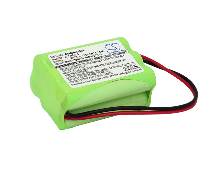Bateria Compatível | JAY | Ni-MH | 700 mAh | 5.04Wh | 7.2V | JMU050BL