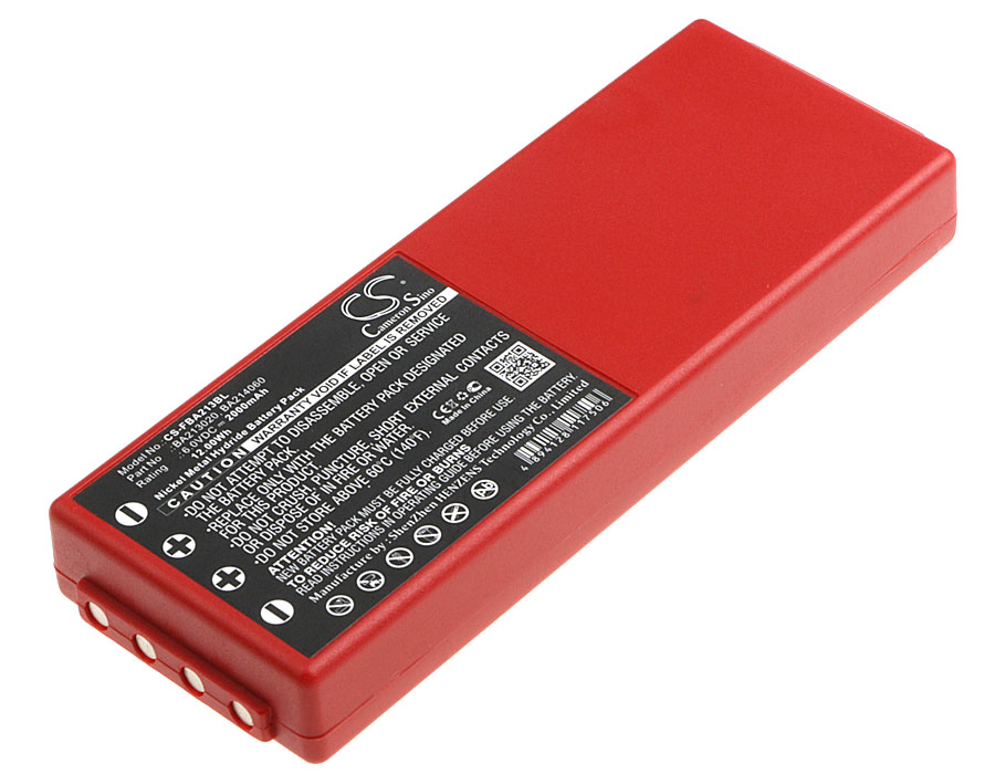 Batterie Compatible Liebherr | HBC | Ni-MH | 2000 mAh | 12,00 Wh | 6,0V | FBA213BL