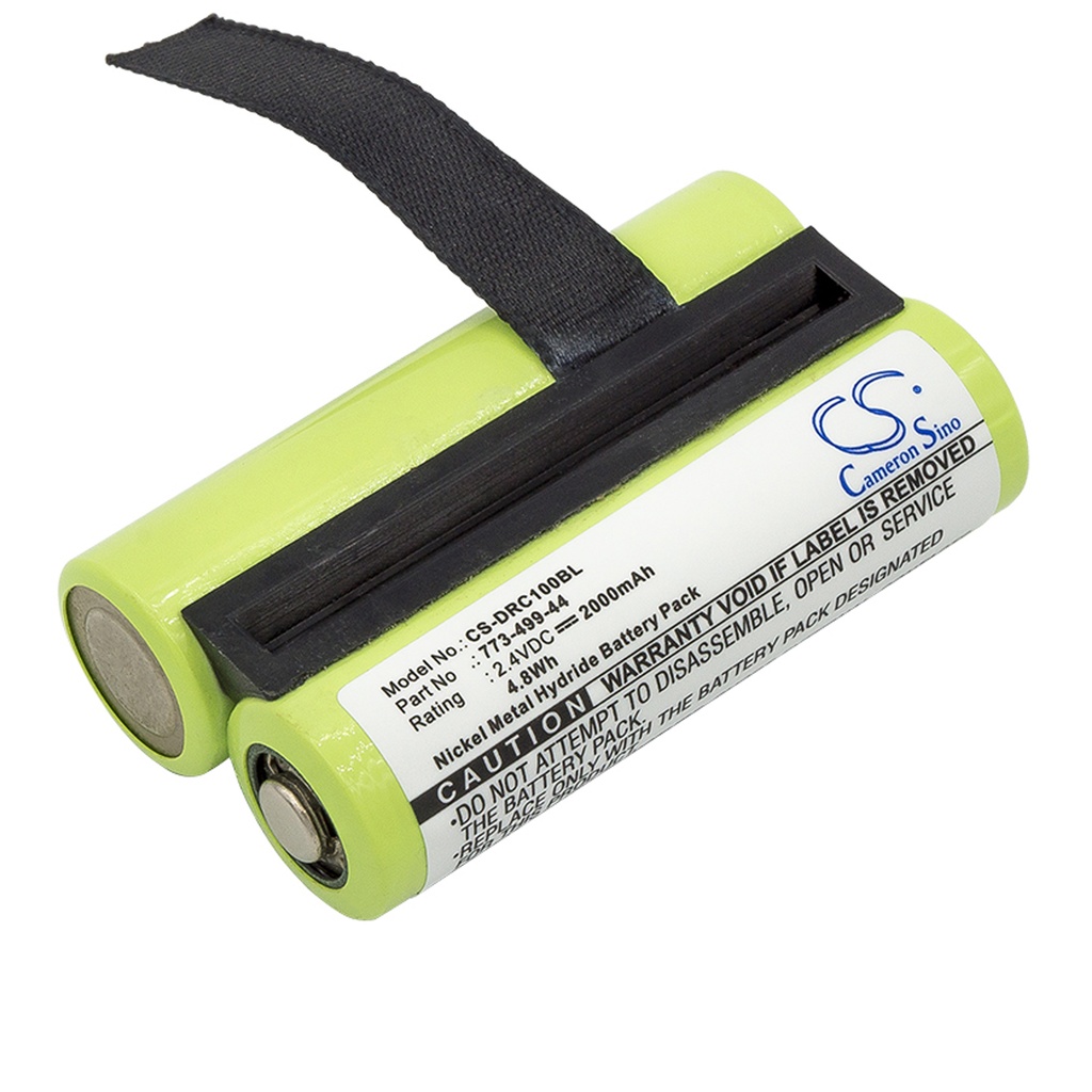 Batterie Compatible Damag | Ni-MH | 2000 mAh | 4.80Wh | 2.4V | DRC100BL