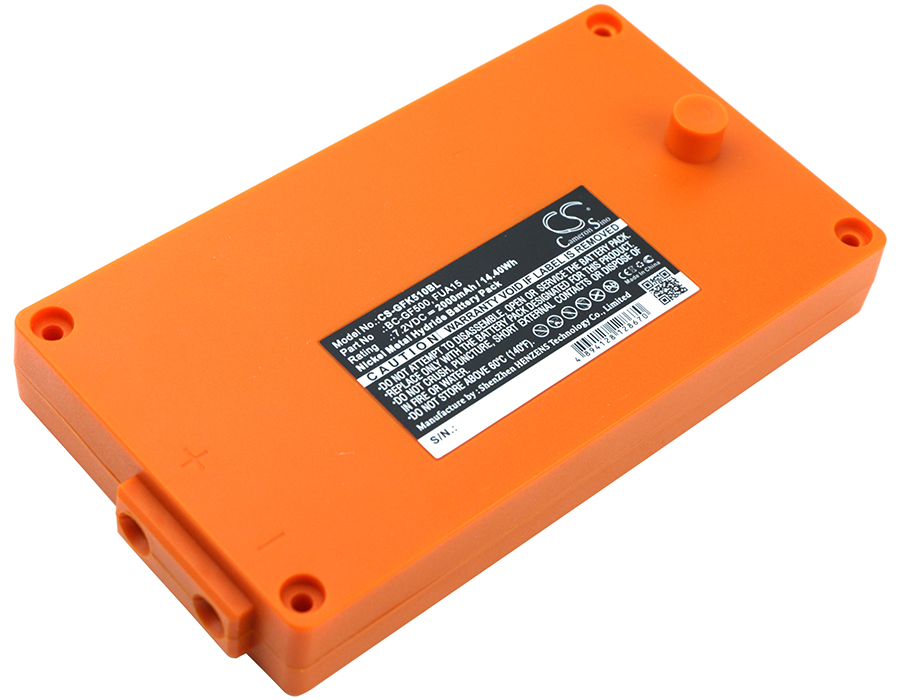 Batterie Compatible | Gross | Ni-MH | 2000 mAh | 14,40 Wh | 7,2 V | GFK510BL