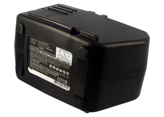 Batterie Compatible Hilti | Ni-MH | 3300 mAh | 31,68 Wh | 9,6 V | HFB100PX