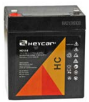 Batería HEYCAR | AGM | 5Ah | 12V | HC12-5