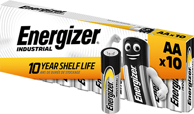 Pila Alcalina AA LR6 | 1.5V | Energizer Industrial | Pack de 10 unidades