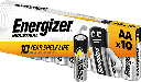 Pila Alcalina AA LR6 | 1.5V | Energizer Industrial | Pack de 10 unidades
