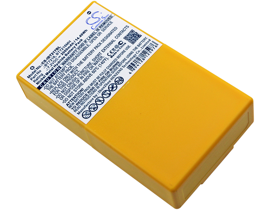 Batería Compatible | ITOWA | Ni-MH | 2000 mAh | 14.40Wh | 7.2V | IBT217BL