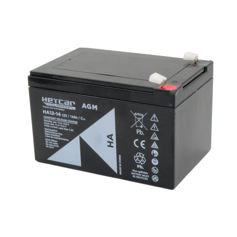 HA-12-12 HEY | HEYCAR Battery| AGM | 12V | 12Ah 