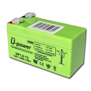 UP0.8-12 | Batería U-power | 12V | 0.8Ah | AGM (copia)
