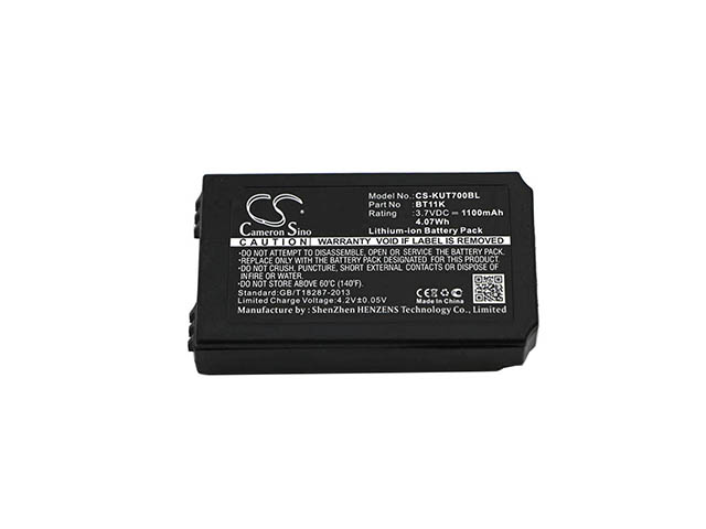 Bateria Compatível IKUSI | Li-ion | 1100 mAh | 4,07 Wh | 3,7 V | KUT700BL