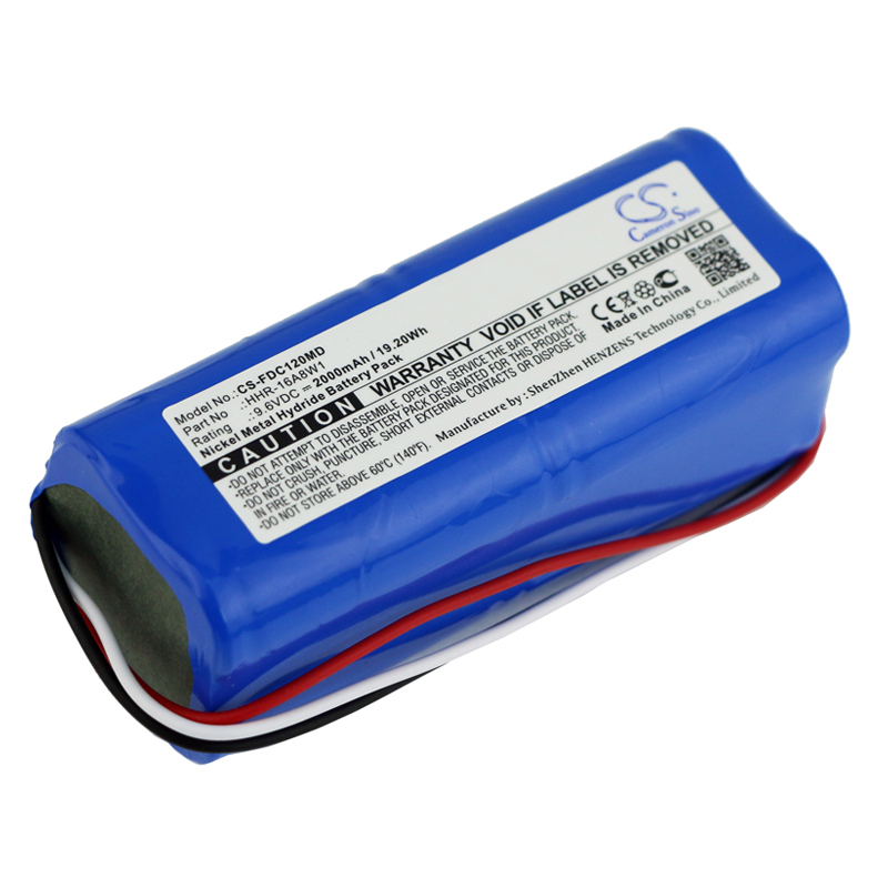 Batteria Compatibile Fukuda | Ni-MH | 2000 mAh | 19,20 Wh | 9,6V | FDC120MD