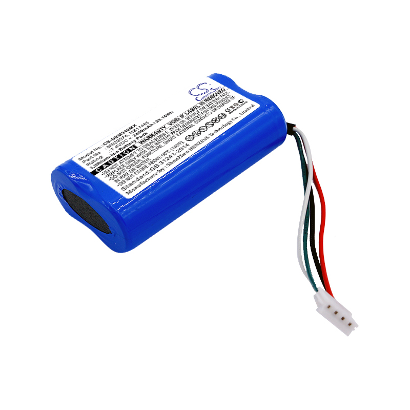 Batería Compatible Drager | Monitor Infinity M540 | Li-ion | 3400 mAh | 25.16 Wh | 7.4V | DEM540MX