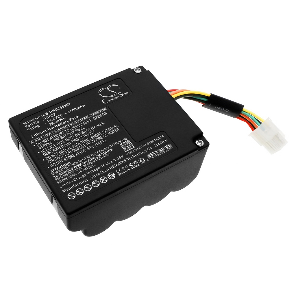 Batteria Compatibile Philips Respironics HRC2 | Li-ion | 5500 mAh | 79,20 Wh | 14,4 V | PHC200MD
