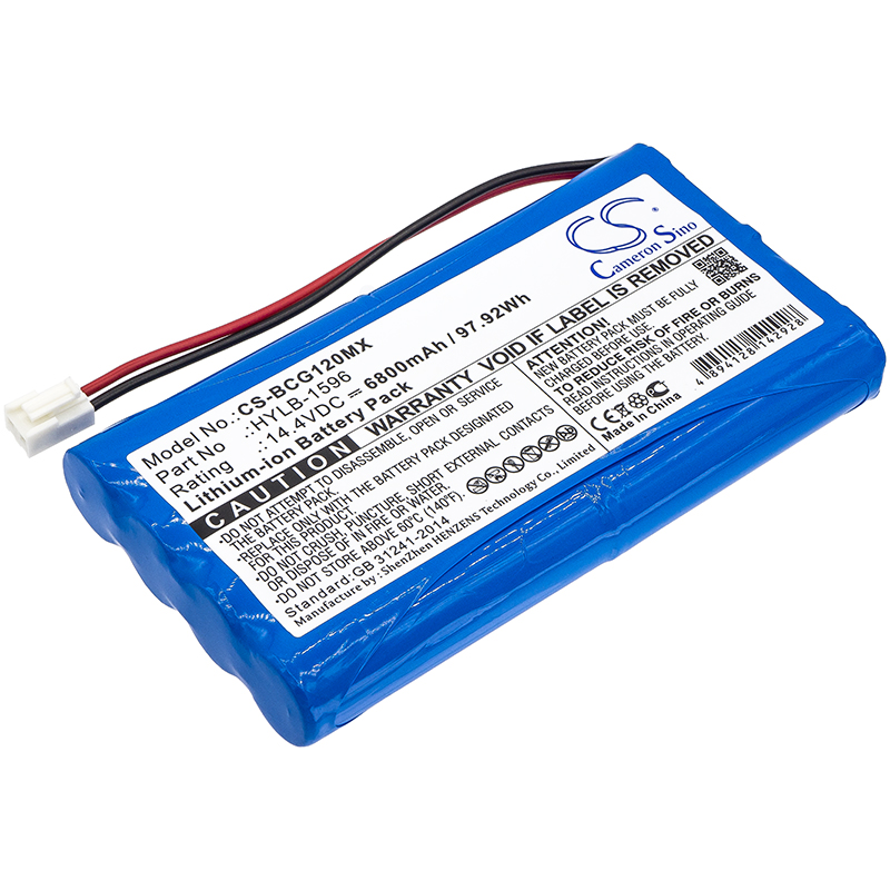BCG120MX | Batería Compatible Biocare | Li-ion | 6800 mAh | 97.92 Wh | 14.4V