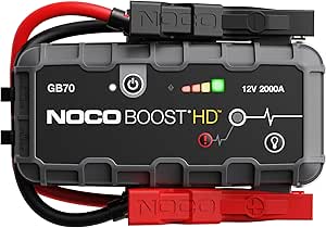Arrancador de bateria | GB70 | Noco | 12 V | 2000 A