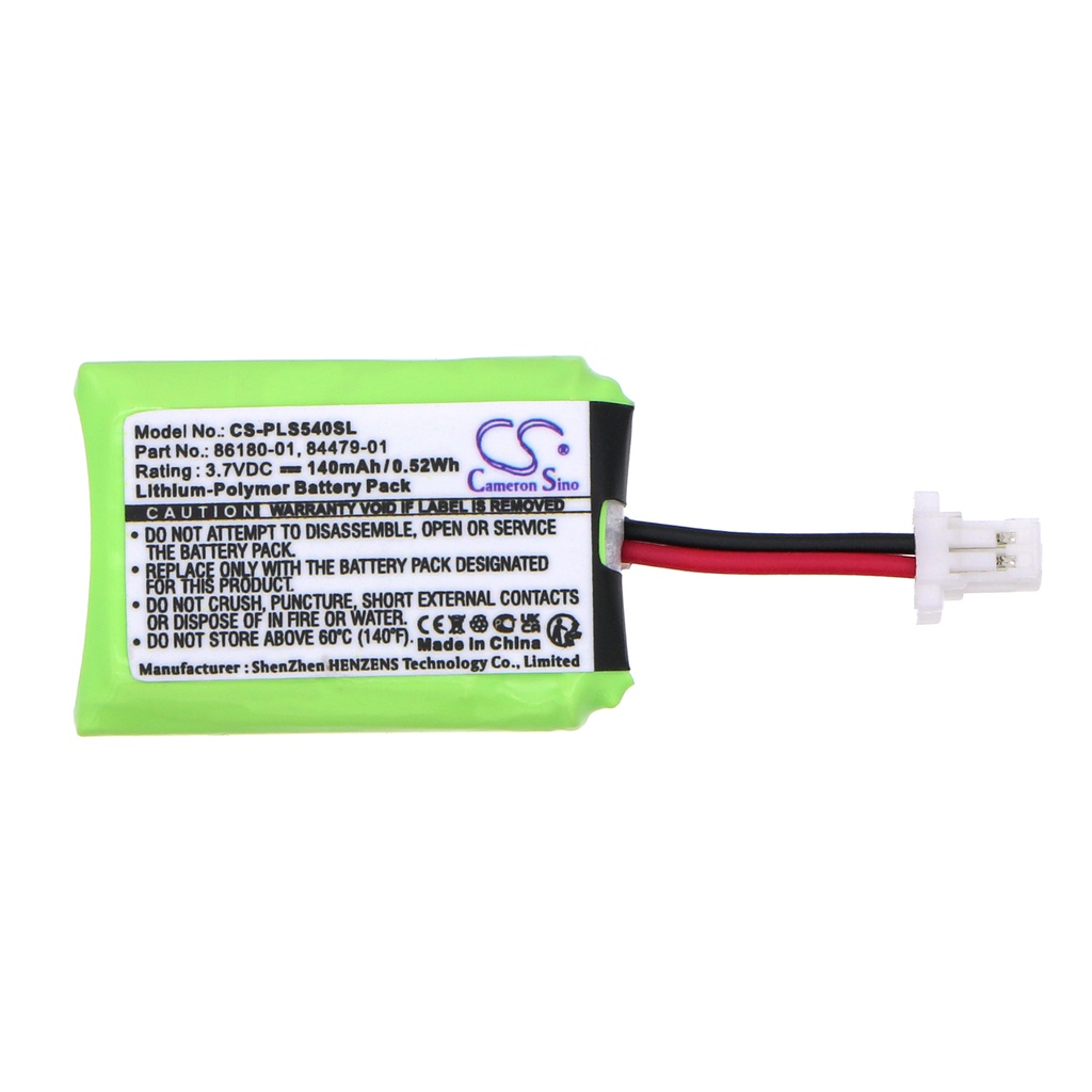 Batterie Compatible Plantronics | Li-Polymer | 140 mAh | 0,52 Wh | 3,7 V | PLS540SL