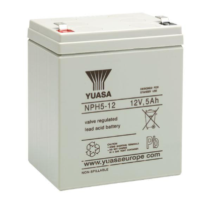 Batería Yuasa | AGM | 5Ah | 12V | NPH5-12