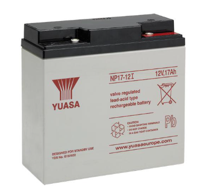 NP17-12l | Bateria Yuasa | AGM | 12V | 17Ah