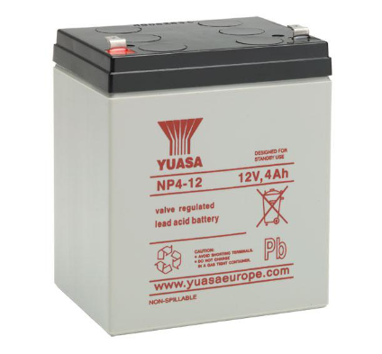 NP4-12 | Bateria Yuasa | AGM | 12V | 4Ah