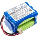 Batterie Compatible Nellcor | Ni-MH | 3800 mAh | 36,48 Wh | 9,6 V | NPT550MD