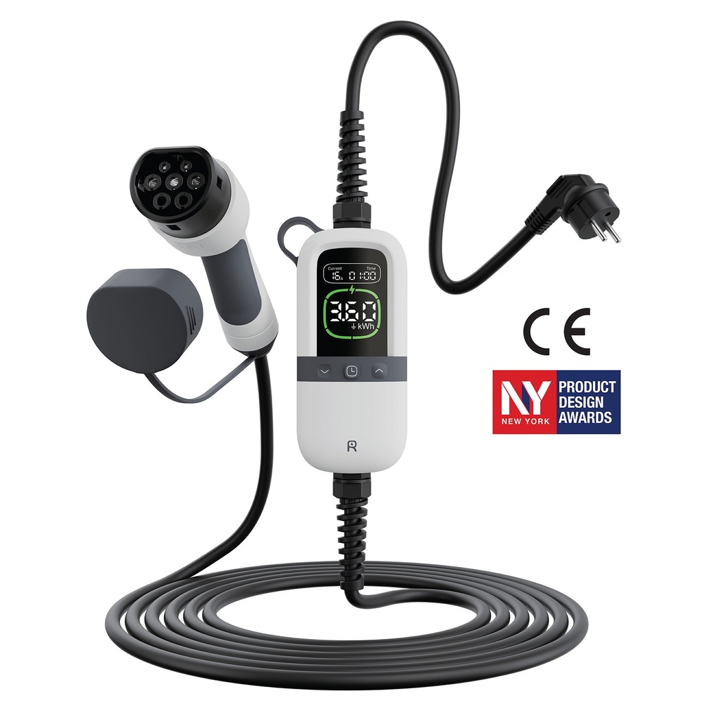 PC200-3K6 | Cargador portátil RHEIDON TECH | 3,6kW | 7,5 m