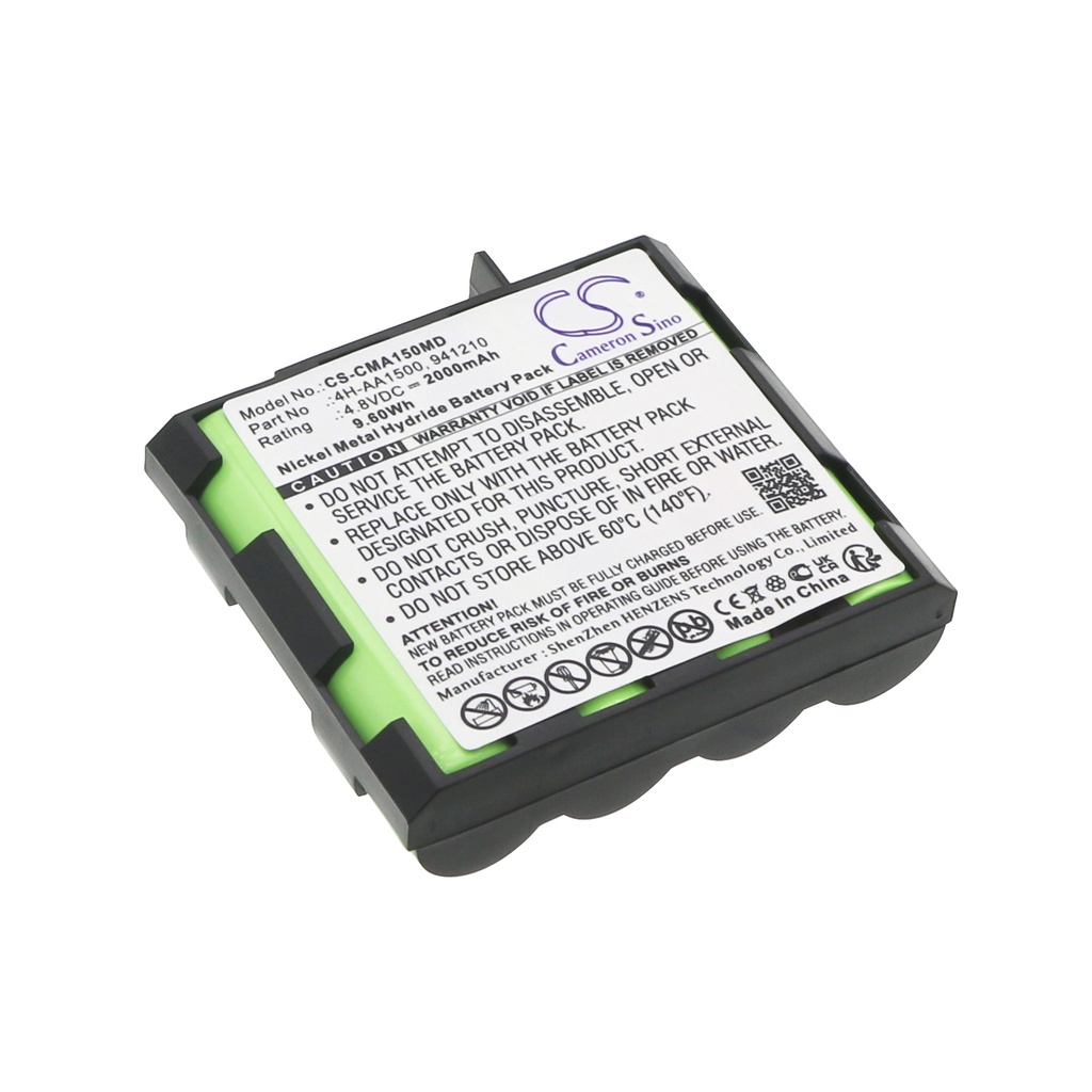 CMA150MD | Batería Compatible Compex | Ni-MH | 2000 mAh | 9.60 Wh | 4.8V