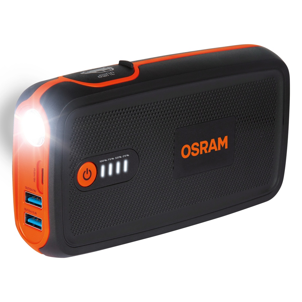 Arrancador de Batería OSRAM BATTERYstart 300 – Con Powerbank de Litio